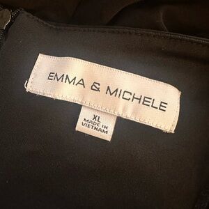 Emma & Michele Classic Black Jumpsuit